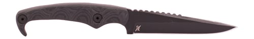STROUP MK2 4 Inch CERAKOTE BLK W/SHEATH | 850053904547