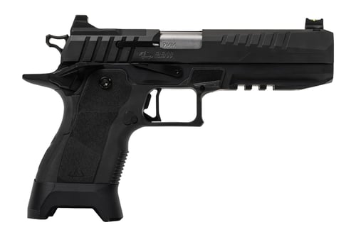 Oa Defense  2311  Full Size 9mm Luger 171 5 Inch Stainless Barrel, Black Steel Optic Ready/Serrated Slide, Black Aluminum Frame w/Picatinny Rail, Black Polymer Grip, Ambidextrous | 850084941009
