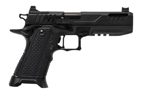 Oa Defense  2311 Pro Elite Full Size 9mm Luger 211 5 Inch Black DLC Steel Optic Ready/Serrated Slide, Black Aluminum Frame w/Picatinny Rail, Black Aluminum Grip, Ambidextrous | 850084941085