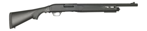 TSA 12/18.5 Inch PUMP BL/SY 3 Inch  STOCK PUMP ACTION | 12GA | 810162051303