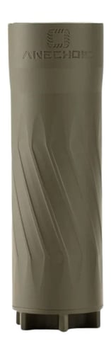 Anechoic PSQOD Pipsqueak 22 22LR/22WMR/17HMR 1.10 Inch Olive Drab Aluminum/Titanium 1/2 Inchx28 | 850059666920
