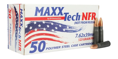 MAXXTECH PTGS762     762X39 123G FMJ STEEL   20/30 | 7.62x39mm | 3877002014215