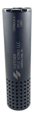 Fletcher Rifle Works COTULLA6BLK Cotulla 6 30Cal Black Stainless Steel 1.375 Inchx24 | 850044307722
