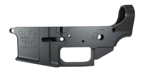 GLFA GL15 BLK-S GLFA AR15 STRPPD LOWER REC | 638457790719