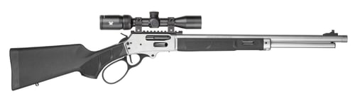 Smith  Wesson 14824 1854 Combo 30-30 Win 61 20 Inch Stainless Steel Threaded Barrel  Receiver w/Picatinny Rail, M-LOK Forend, Black Fixed Synthetic Stock, Vortex Crossfire HD 2-7x32mm Scope  | .3030 WIN | 022188907001