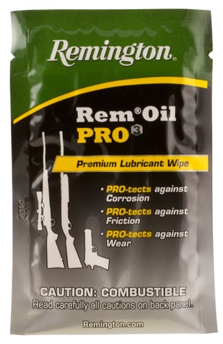 Remington Accessories 18921 Rem Oil Pro3 Lubricant Wipes 100 Qty