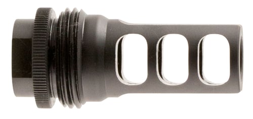 SilencerCo AC1733 ASR Muzzle Brake Black Steel with 5/8