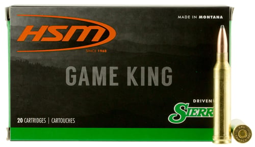HSM 7MMMAG21N Game King 7mm Rem Mag 140 GR SBT 20 Bx/ 20 Cs