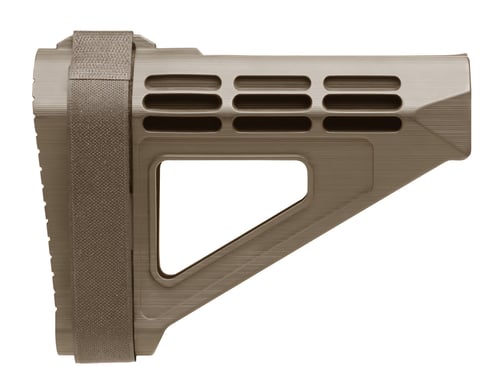 SB Tactical SBM4-02-SB SBM4 Brace Flat Dark Earth Synthetic with 7.20