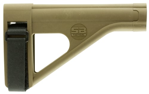 SB Tactical SOB-02-SB SOB Brace Flat Dark Earth Synthetic with 7.80