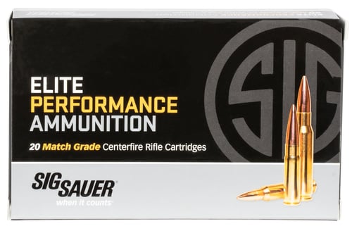 Sig Sauer Elite Match Grade Performance Rifle Ammo