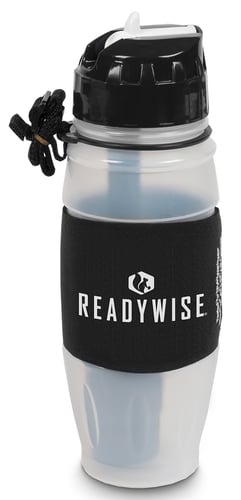 ReadyWise RW08000 Water Filtration Bottle  28 oz BPA-free Low Density Polyethylene