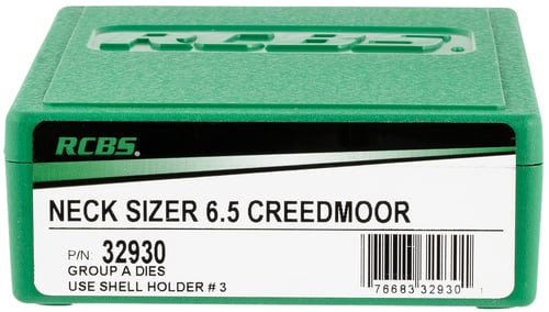 RCBS 32930 Neck Sizer Die Group A 6.5 Creedmoor