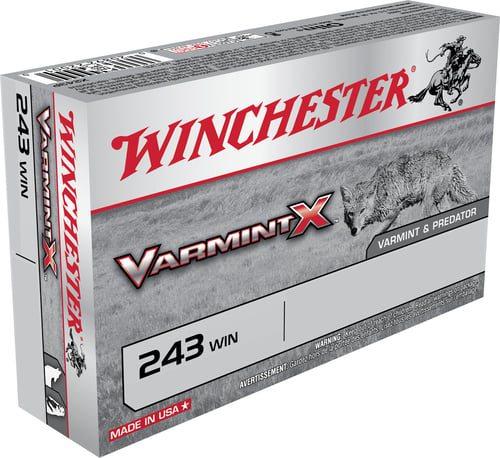 Winchester X243PLF Varmint X Lead Free 243 Winchester 55gr. Lead Free