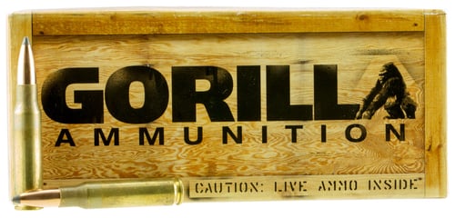 Gorilla Ammo GA308165SGK Gorilla Match Sierra Gameking 308 Win 165 gr Sierra GameKing 20 Per Box/ 10 Cs