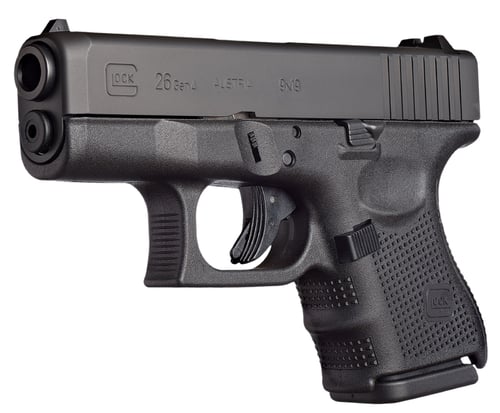 Glock UG2650201 G26 Gen4 Subcompact 9mm Luger 3.43