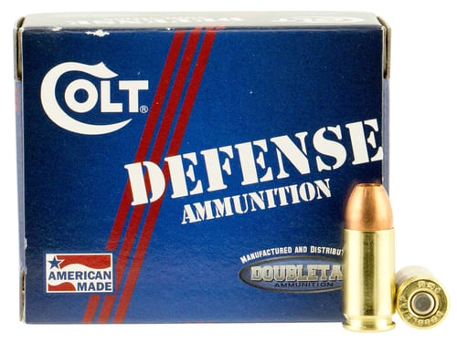 Colt Ammo 9M124CT Defense 9mm Luger 124 GR JHP 20 Bx/ 50 Cs