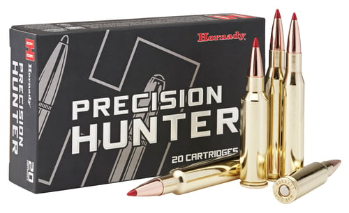 Hornady 82213 Precision Hunter  300 Wthby Mag 200 gr Extremely Low Drag eXpanding 20 Per Box/ 10 Case