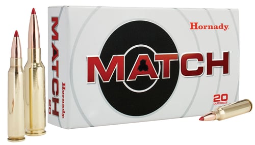 Hornady 8553 Match  260 Rem 130 gr Extremely Low Drag Match 20 Per Box/ 10 Case