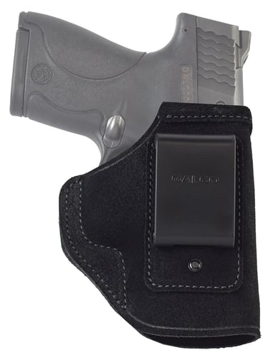 Galco STO658B Stow-N-Go  IWB Black Leather Belt Clip Fits S&W M&P Shield w/Crimson Trace Laser Right Hand