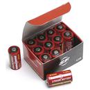 SureFire SF12BB 123A Batteries  Red/Black 3.0 Volts 1,550 mAh (12) Single Package Boxed