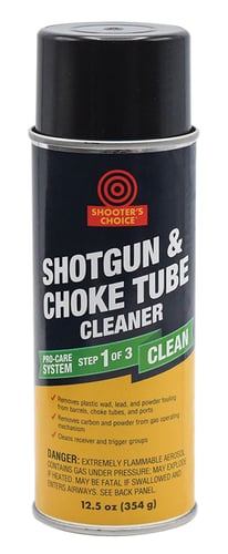 SHOOTERS CHOICE SHOTGUN & CHOKE TUBE CLEANER 12 OZ AERSL