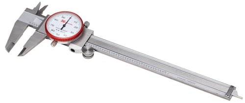 Hornady 050075 Stainless Steel Dial Caliper, 4-Way Measurement, Locking