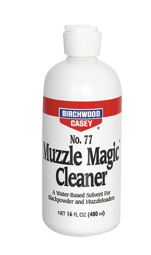 Birchwood Casey Muzzle Magic No. 77  <br>  Black Powder Solvent 16 oz.