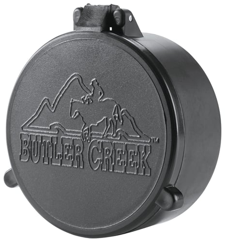 Butler Creek 30300 Flip-Open Objective Scope Cover 49.80mm Obj. Size 30 Black Polymer