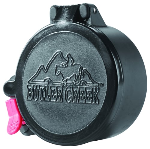 Butler Creek 30025 Flip-Open Scope Cover Objective Lens 30.00mm Slip On Polymer Black