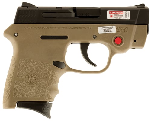 Smith & Wesson 10168 M&P Bodyguard 380 Crimson Trace 
380 Automatic Colt Pistol (ACP) Double 2.75
