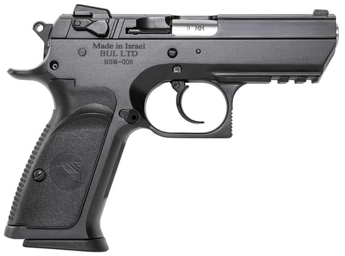 Magnum Research BE99003RS Baby Eagle III Semi-Compact 9mm Luger Caliber with 3.85