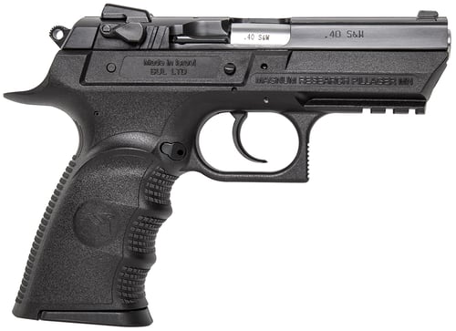 Magnum Research BE94133RSL Baby Eagle III Semi-Compact 40 S&W 3.85