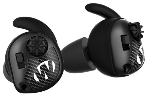 Walkers GWPSLCR Silencer Electronic Ear Buds 25 dB In The Ear Matte Black/Carbon Fiber