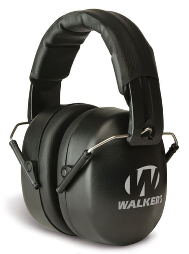 Walkers GWPEXFM3 EXT Range Shooting Muff 30 dB Over the Head Black Polymer