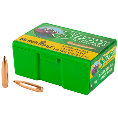 SIERRA MATCHKING .264 140GR 100CT