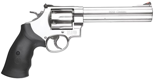 Smith & Wesson 163638 Model 629 Classic 44 Rem Mag or 44 S&W Spl Stainless Steel 6.50