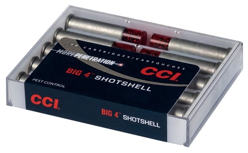 CCI 3714CC Big 4 Shotshell 38 Special 357 Mag 84 gr Shotshell #4 Shot 10 Per Box/ 20 Case