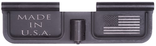 Spikes SED7002 Ejection Port Door USA/Flag AR-15 Black Phosphate Steel