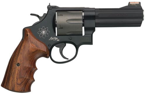 Smith & Wesson 163414 329PD Revolver 44 MAG, 4 in, Wood Rubber