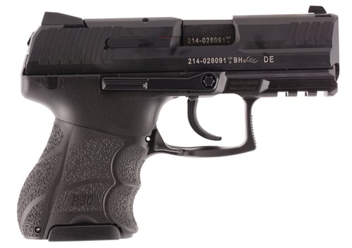 HK 81000084 P30SK V1 Light LEM Sub-Compact Frame 9mm Luger 10+1, 3.27
