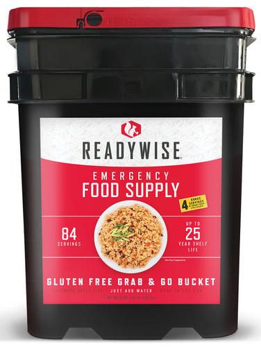 WISE BREAKFAST & ENTREE KIT GF 84 SERVING BUCKET GLUTEN FREE