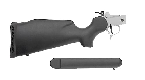T/C Arms 08028770 G2 Contender Rifle Frame Multi-Caliber Contender  Stainless Steel, Black Composite Grip
