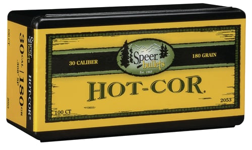 Speer 2053 Hot-Cor  30 Cal .308 180 gr Spitzer Soft Point 100 Per Box/ 5 Case