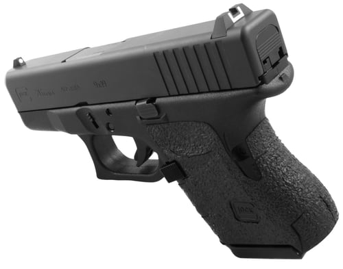 Talon Grips 116R Adhesive Grip  Compatible w/Glock 26/27/28/33/39 Gen4 w/No Backstrap, Black Textured Rubber
