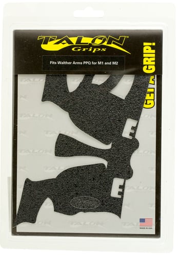 Talon Grips 602R Adhesive Grip  Textured Black Rubber for Walther PPQ M1, M2 22,9,40
