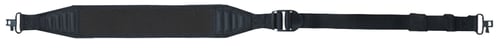 Butler Creek 23616 Rhino Rib Rifle/Shotgun Sling Black Nylon Padded Design Features Uncle Mikes QD Swivels