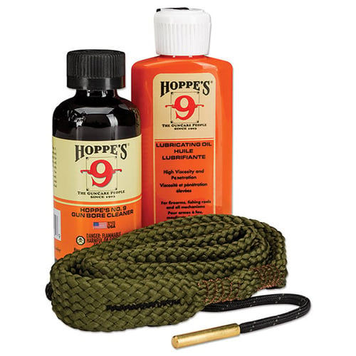 Hoppes 110040 BoreSnake 1.2.3 Done! Pistol Cleaning Kit 40Cal 10mm Clam