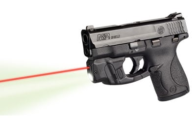 LaserMax CFSHIELDCR Red S&W GripSense Light/Laser  Shield/Shield M2.0 Black 100 Lumens LED White