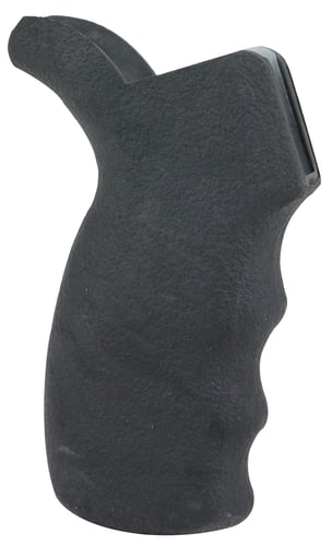 Pachmayr 02466 AR Rear Grip Non-Slip Texture Black Rubber with Finger Grooves for AR-15